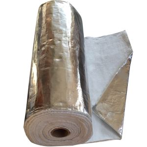 Aluminium gecoate isolatie - rookgaswikkel 12mm x 1m - per meter