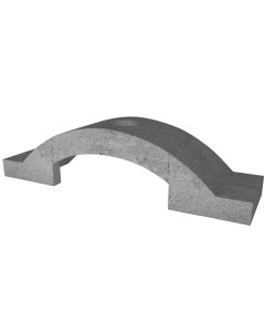 Boogvormig deursegment voor buitenpizzaoven