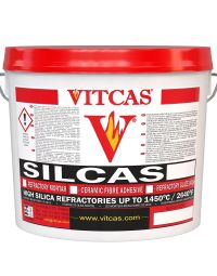 Silcas M-White vuurvaste mortel 1430 °C